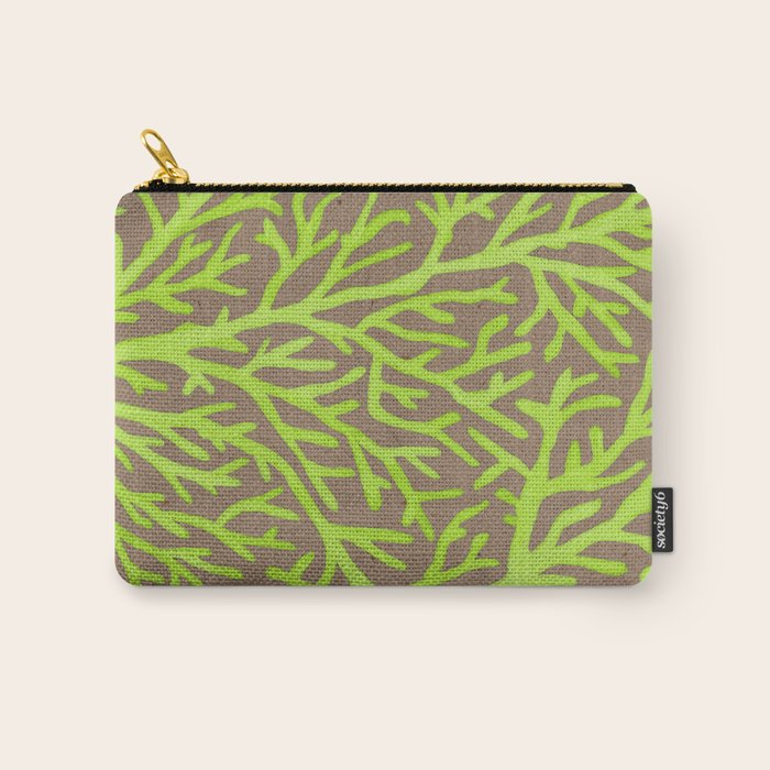 Neon Coral Carry All Pouch Gallery Image 1