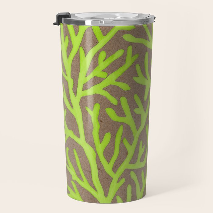 Neon Coral Travel Mug Gallery Image 3