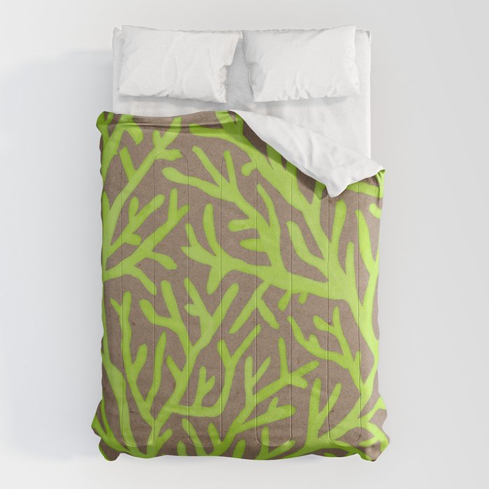 Neon Coral Comforter Gallery Image 1