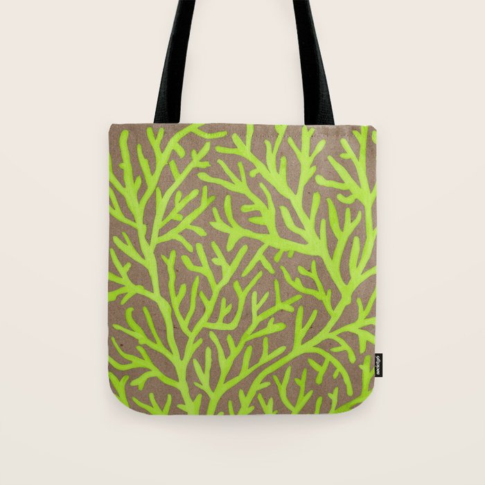Neon Coral Tote Bag Gallery Image 1