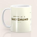 Anatomy of a Dachshund Coffee Mug Gallery Image 3