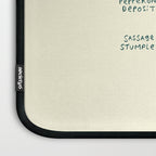 Anatomy of a Dachshund Laptop Sleeve Gallery Image 3