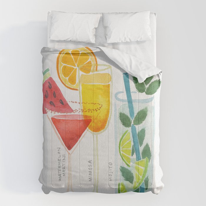 Summer Cocktail Trio Comforter Gallery Image 6