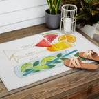 Summer Cocktail Trio Outdoor Rug Gallery Image 2