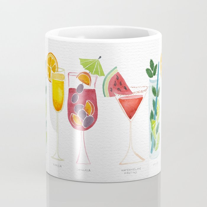 Summer Cocktail Trio Coffee Mug Gallery Image 4