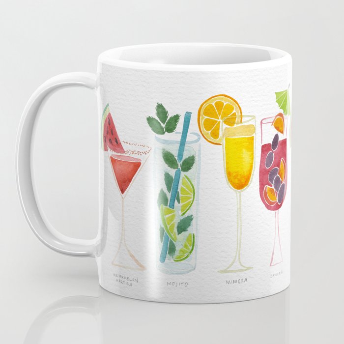 Summer Cocktail Trio Coffee Mug Gallery Image 3
