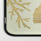 Gold Seashells Laptop Sleeve Gallery Image 3