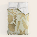 Gold Seashells Comforter Gallery Image 6