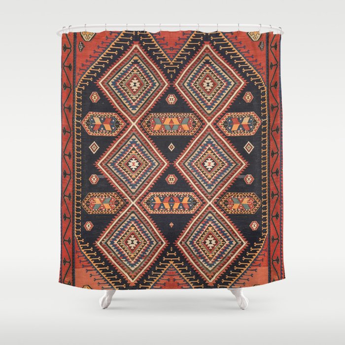 Heritage Bohemian Rug Shower Curtain Gallery Image 1