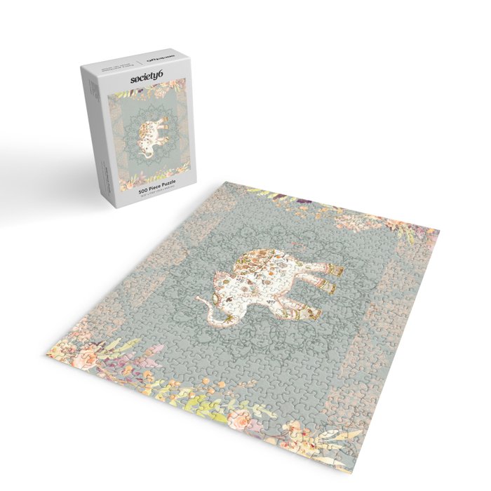 INDIAN ELEPHANT Jigsaw Puzzle Gallery Image 2