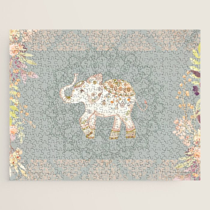 INDIAN ELEPHANT Jigsaw Puzzle Gallery Image 1