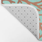 Copper Coral Bath Mat Gallery Image 2