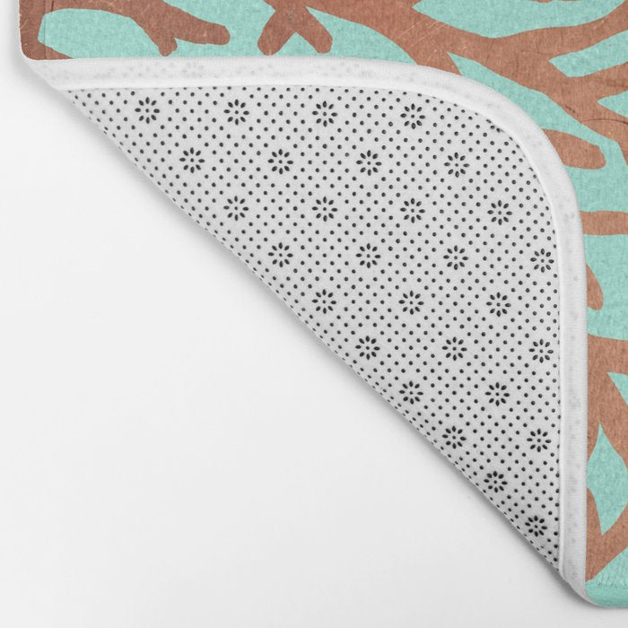 Copper Coral Bath Mat Gallery Image 2