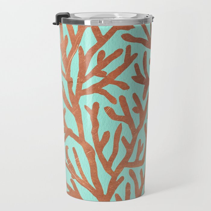 Copper Coral Travel Mug Gallery Image 3