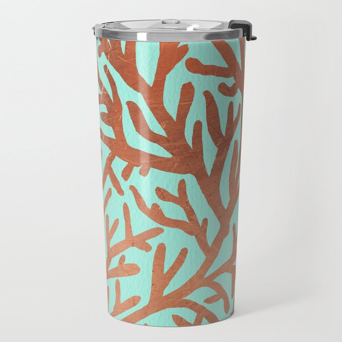 Copper Coral Travel Mug Gallery Image 2