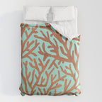 Copper Coral Duvet Cover Gallery Image 6