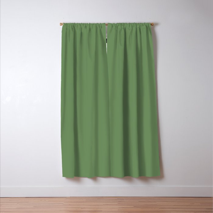 Solid Sea Glass Window Curtain Gallery Image 3