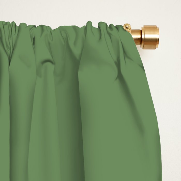 Solid Sea Glass Window Curtain Gallery Image 2