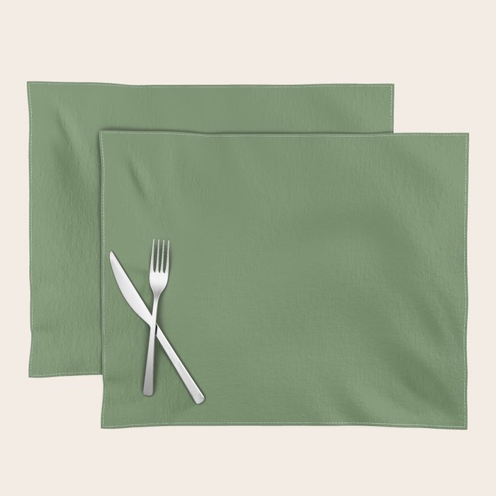 Solid Sea Glass Placemat Gallery Image 1