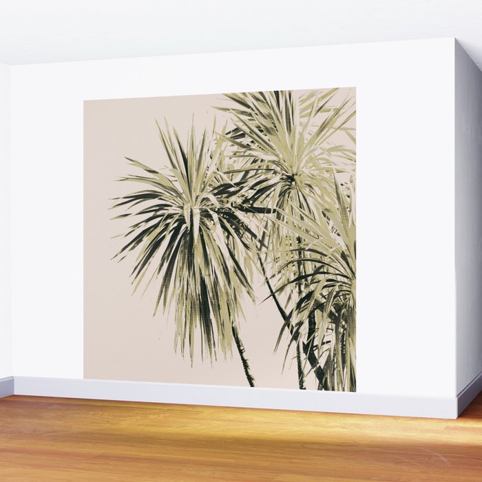 Tropical Palm Trees #1 #tropical #decor #art #society6 Wall Mural Gallery Image 2