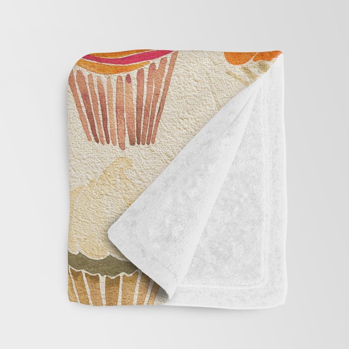 Cupcakes Throw Blanket Gallery Image 3