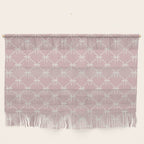 Bows & Ribbons Pattern LVII Pastel Pink Wall Hanging Gallery Image 1