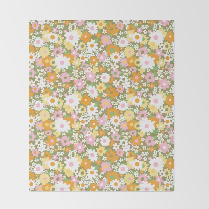 vintage 14 Throw Blanket Gallery Image 2