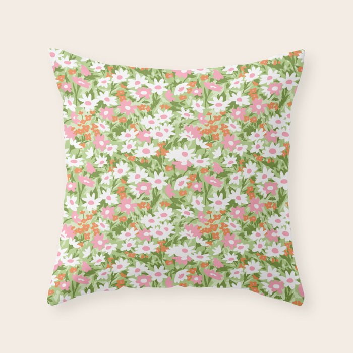 vintage 12 Throw Pillow Gallery Image 1