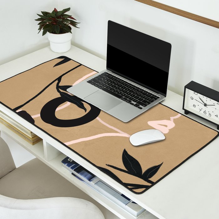 Breeze in the Garden 1 Desk Mat Gallery Image 2