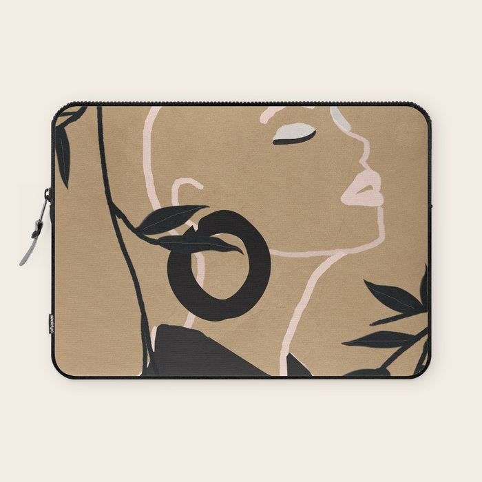 Breeze in the Garden 1 Laptop Sleeve Gallery Image 1