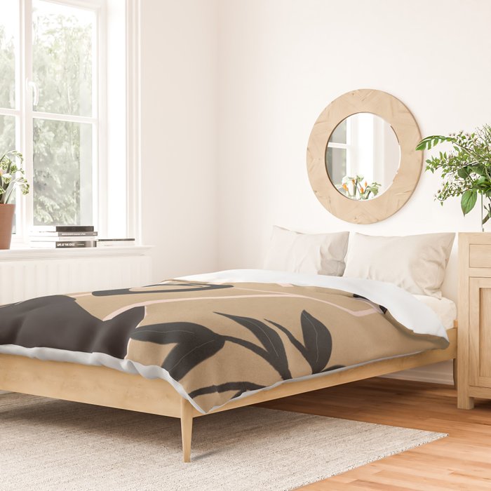 Breeze in the Garden 1 Duvet Cover Gallery Image 2