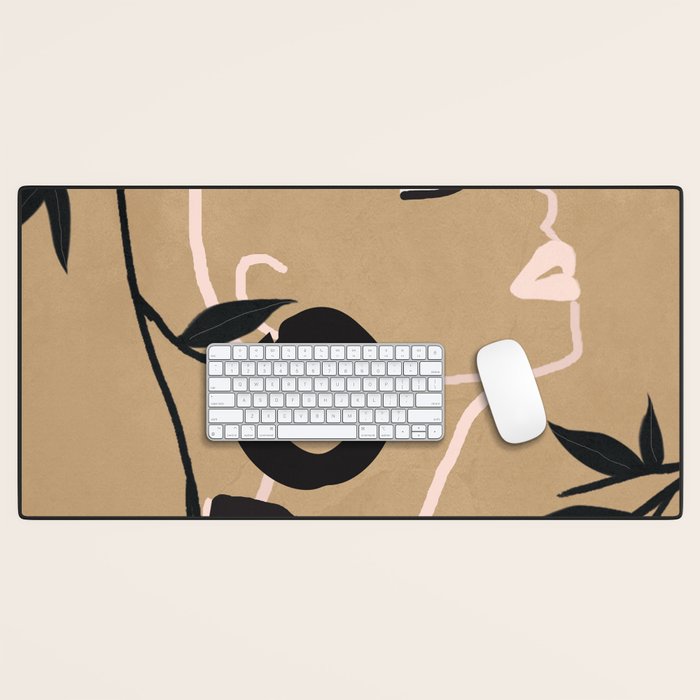 Breeze in the Garden 1 Desk Mat Gallery Image 1