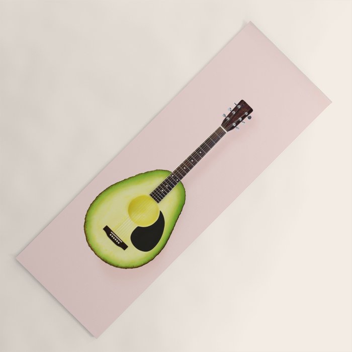 AVOCADO GUITAR Yoga Mat Gallery Image 1