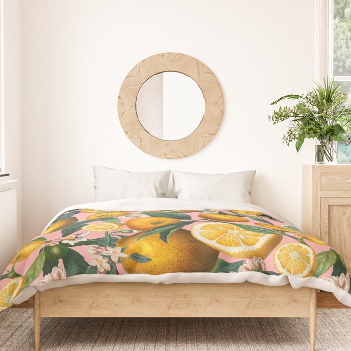 Juicy Lemons II Duvet Cover Gallery Image 3