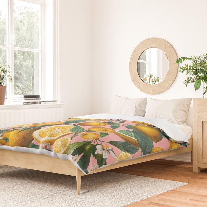 Juicy Lemons II Duvet Cover Gallery Image 2