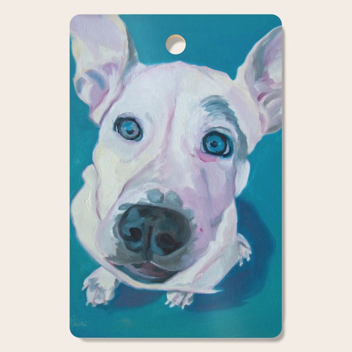 Patches o'Houlihan Dog Portrait Cutting Board Gallery Image 1