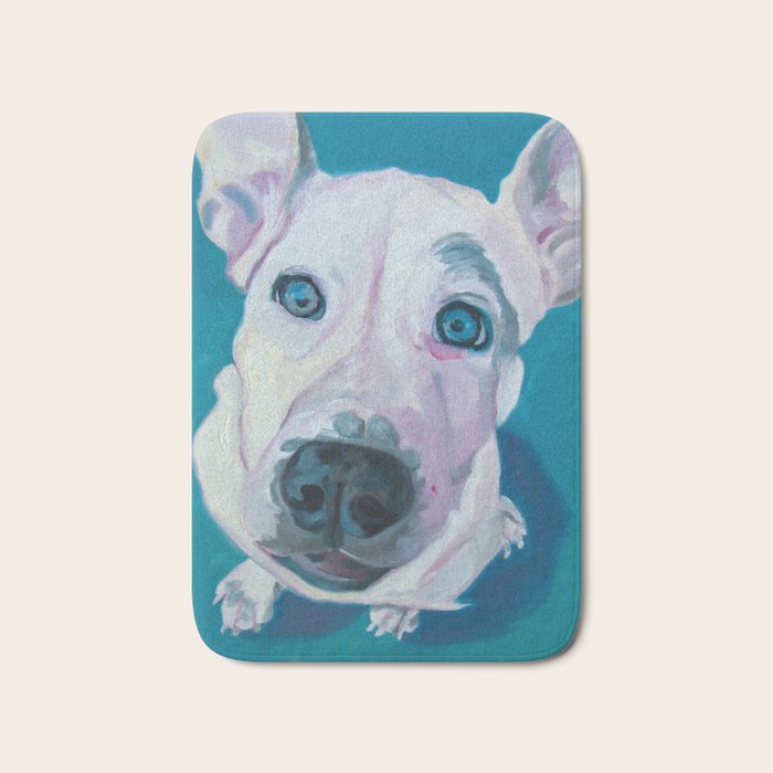 Patches o'Houlihan Dog Portrait Bath Mat Gallery Image 1