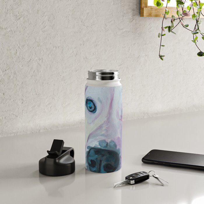 Patches o'Houlihan Dog Portrait Water Bottle Gallery Image 4