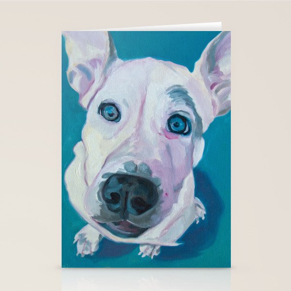 Patches o'Houlihan Dog Portrait Stationery Card Gallery Image 2