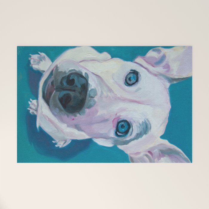 Patches o'Houlihan Dog Portrait Welcome Mat Gallery Image 1