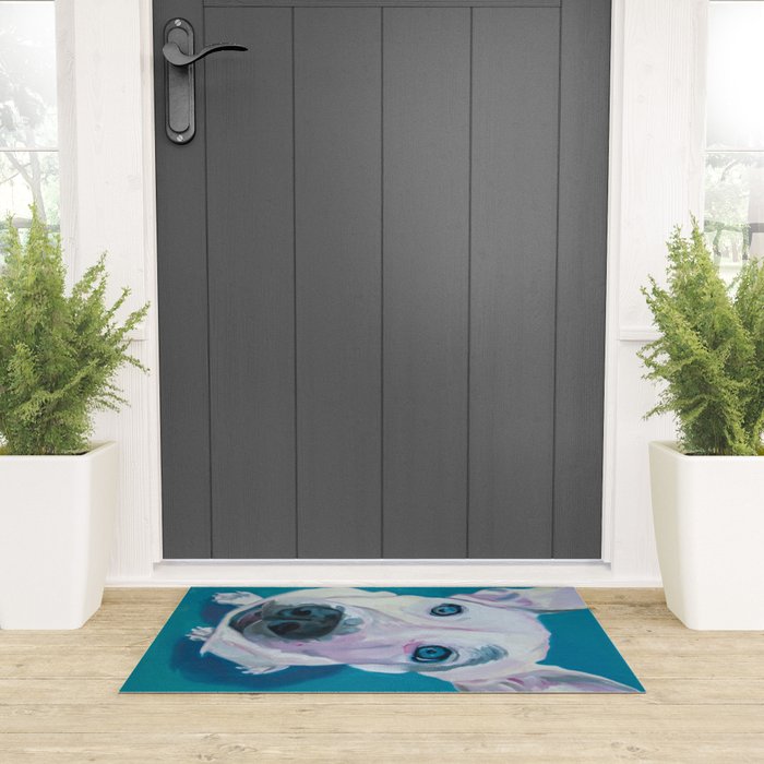 Patches o'Houlihan Dog Portrait Welcome Mat Gallery Image 3