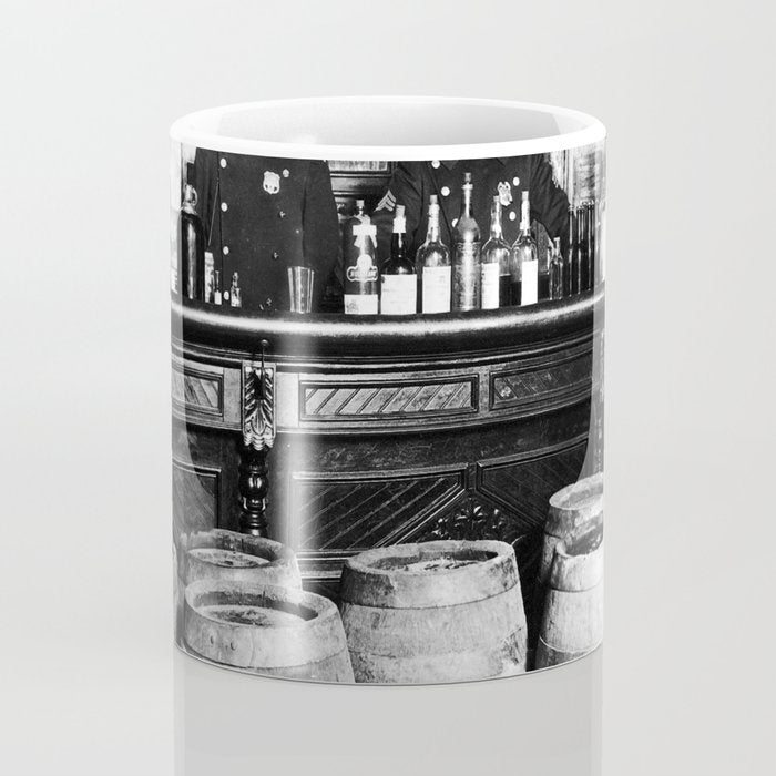 Prohibition - Speakeasy Police Raid Bootlegger - Moonshine Alcohol Coffee Mug Gallery Image 4