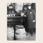 Prohibition - Speakeasy Police Raid Bootlegger - Moonshine Alcohol Notebook Gallery Image 4