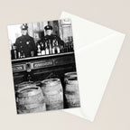 Prohibition - Speakeasy Police Raid Bootlegger - Moonshine Alcohol Stationery Card Gallery Image 2