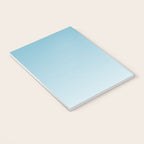 Dreamy Ombre Soft Sky Blue Aura Gradient Notebook Gallery Image 3