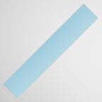 Dreamy Ombre Soft Sky Blue Aura Gradient Table Runner Gallery Image 3