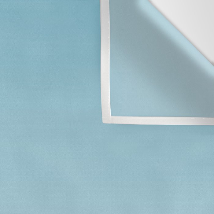 Dreamy Ombre Soft Sky Blue Aura Gradient Wall Tapestry Gallery Image 3