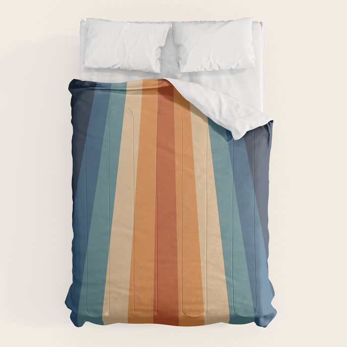 70's Retro Stripes Comforter Gallery Image 1