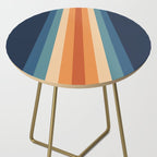 70's Retro Stripes Side Table Gallery Image 2
