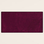 Hand painted modern abstract burgundy marble watercolor Desk Mat Gallery Image 3